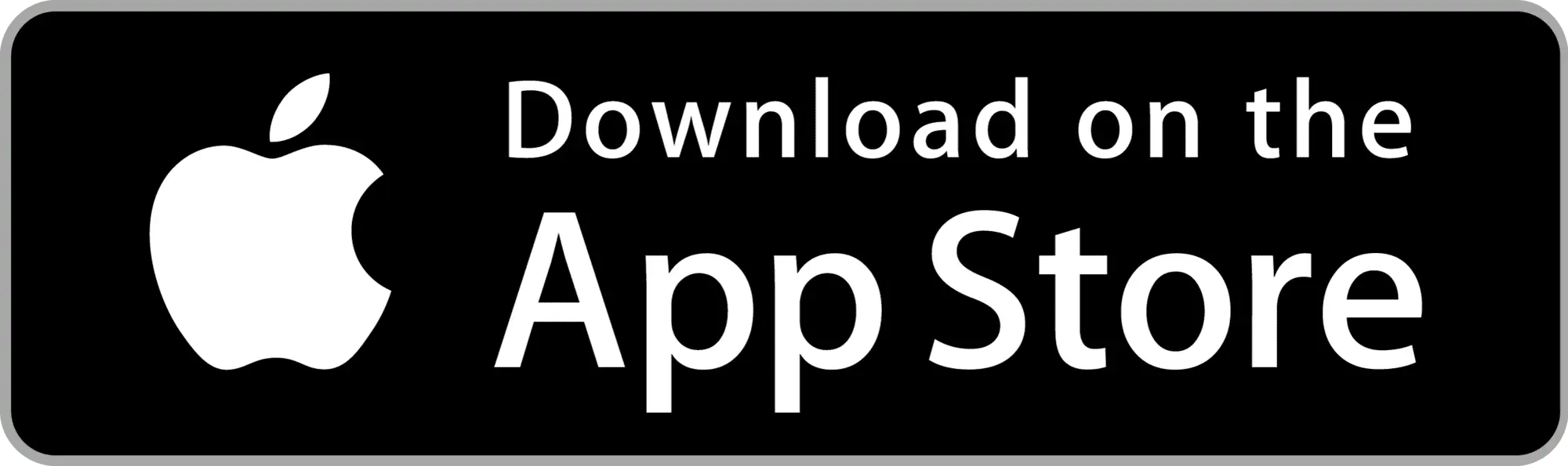 Download on the 
                    App Store button badge for iOS apps